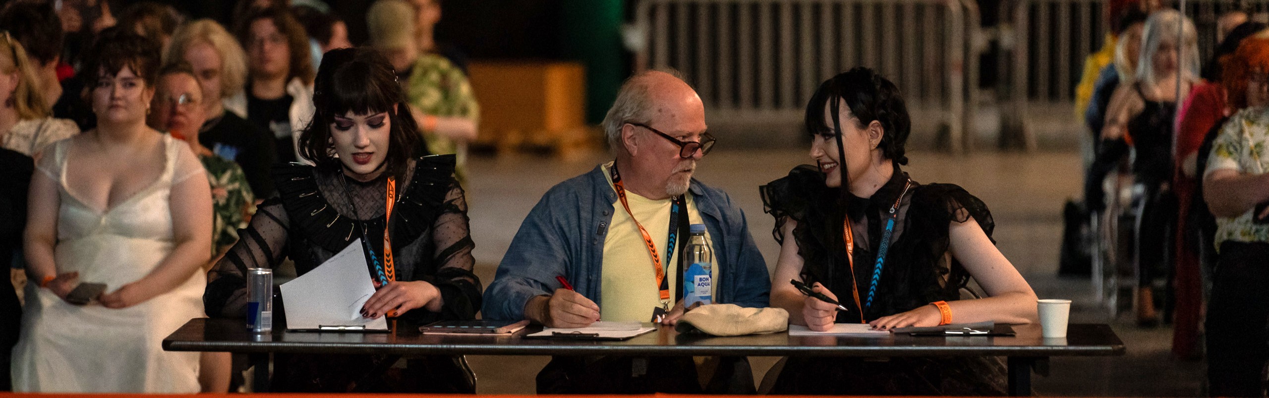 Cosplay-kilpailun tuomarihaku